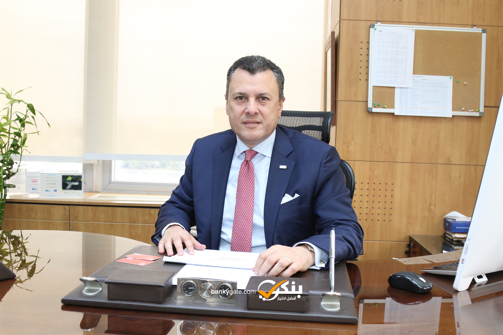 أحمد عيسى رئيس قطاع التجزئة المصرفية بالبنك التجاري الدولي 