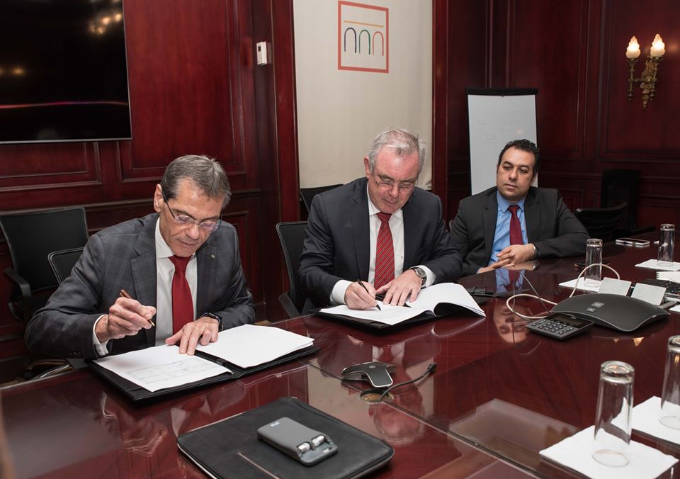 توقيع بروتوكول التعاون بين بنك الإسكندرية وشركة سيمنس