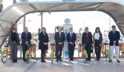 البنك الأهلي المصري يقوم بتطوير شامل لمنطقة الملاعب بمدينة زويل