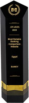 Most Trusted Banking Services Comparison Site Egypt 2023 from Global Business Review Magazine