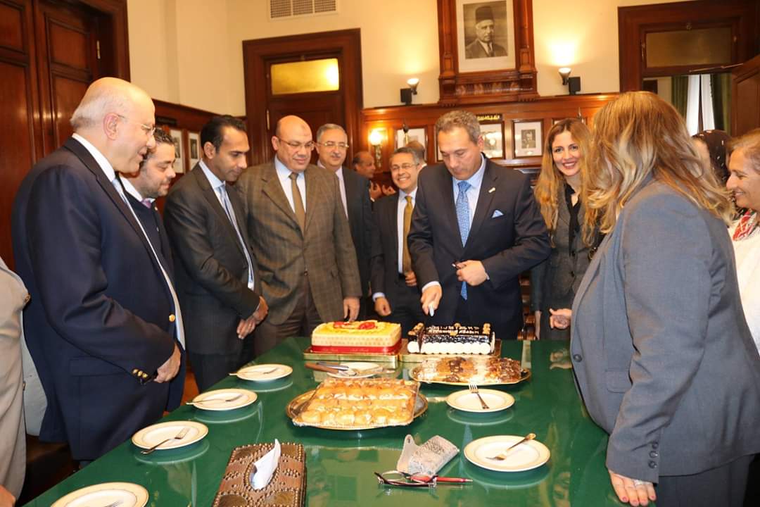 بنك مصر خلال الاحتفال