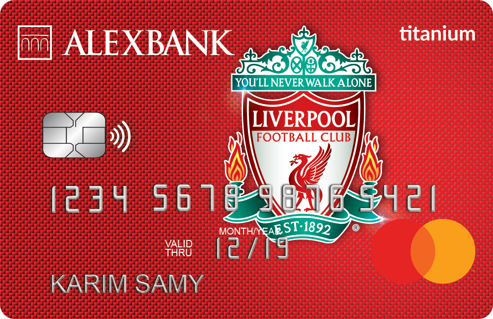 بطاقة ليفربول تيتانيوم الائتمانية