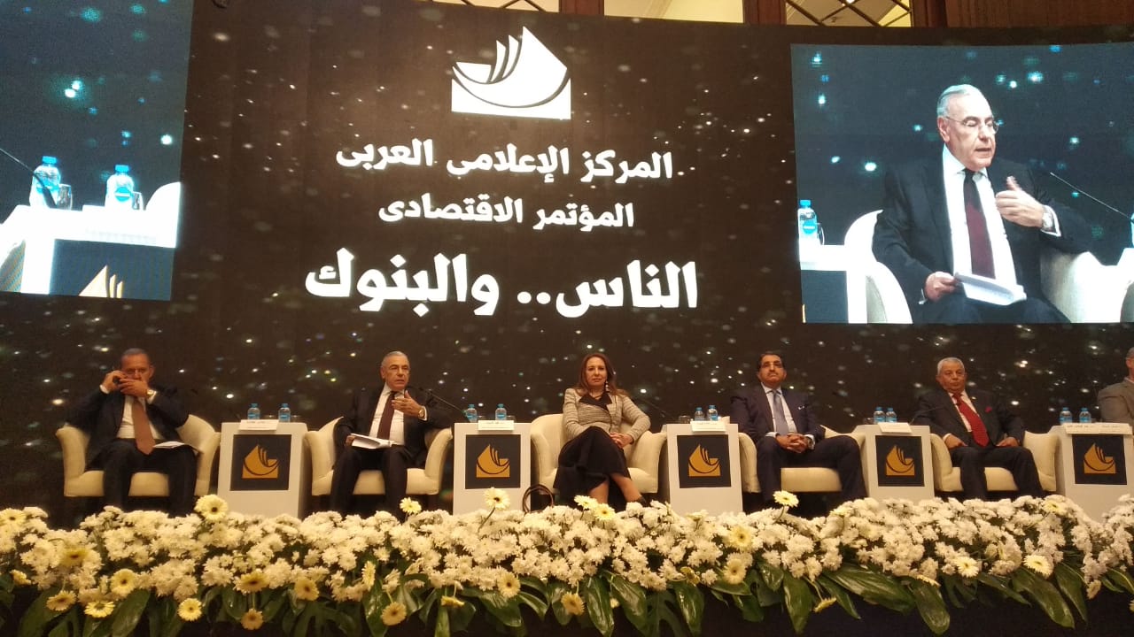 محمد الديب خلال المؤتمر