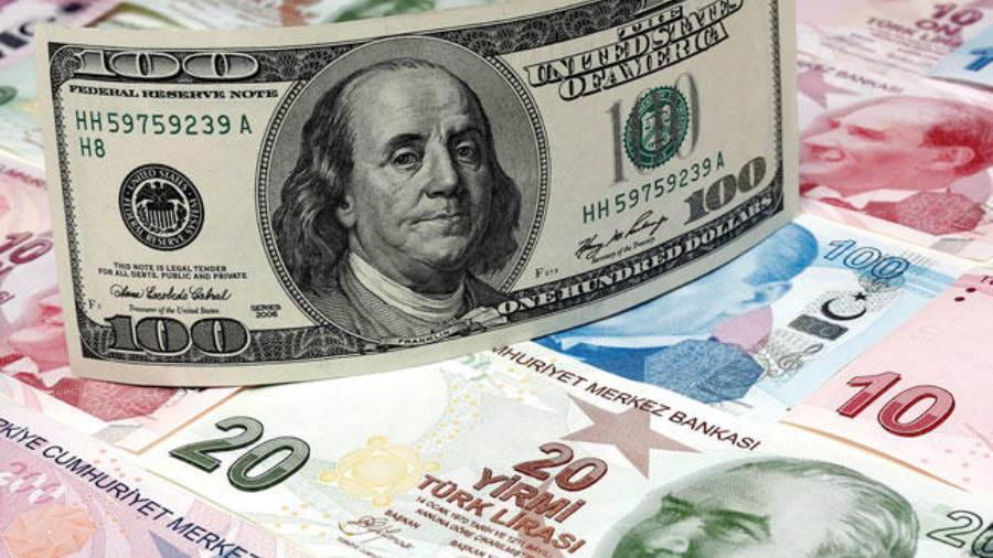 الدولار الأمريكي والليرة التركية