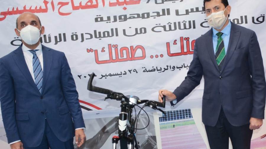 بنك القاهرة يشارك بفاعليات المرحلة الثالثة لمبادرة دراجتك.. صحتك
