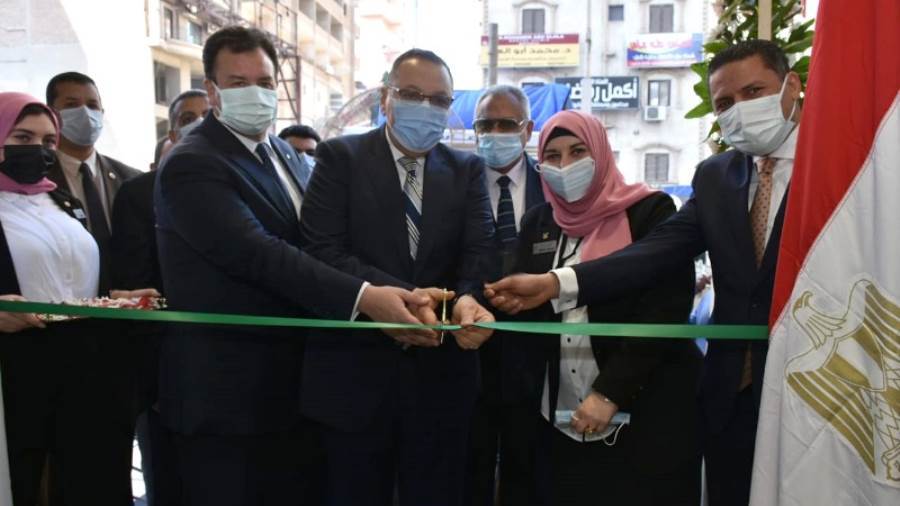 افتتاح فرع البنك الأهلي الجديد بمدينة الزقازيق