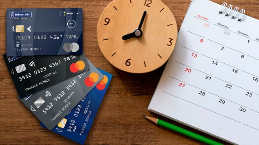 عروض التقسيط ببطاقات بنك الإمارات دبي الوطني