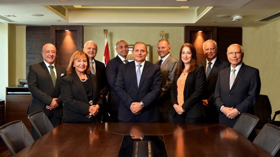أعضاء مجلس إدارة البنك الأهلي المصري