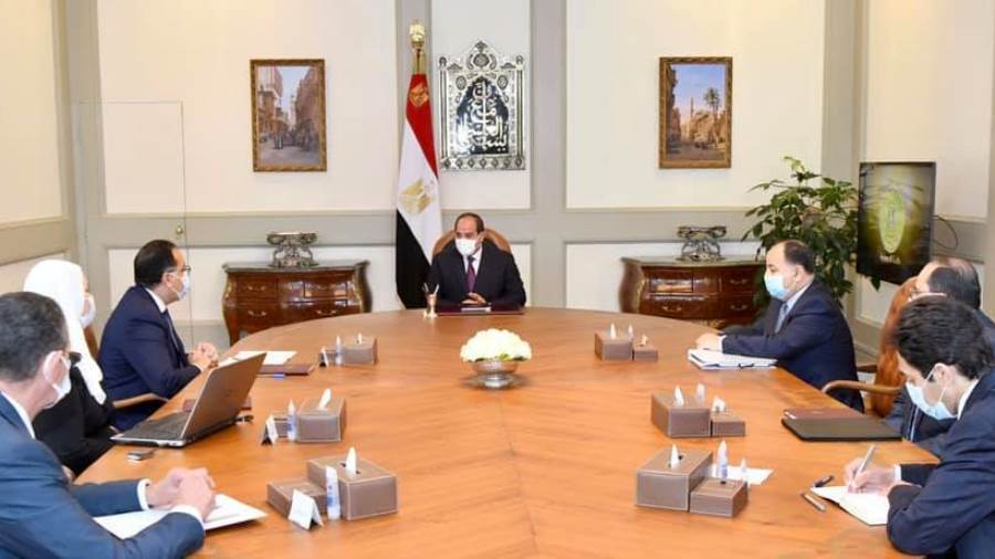 اجتماع الرئيس عبدالفتاح السيسي
