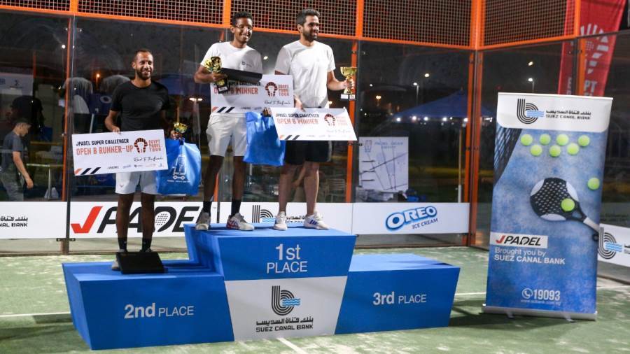 بنك قناة السويس يرعى بطولة JPadel