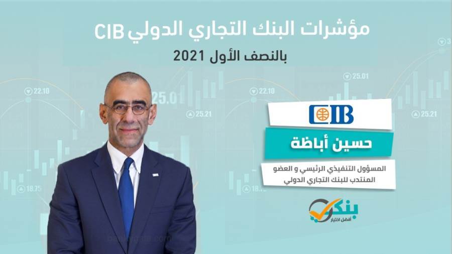 مؤشرات البنك التجاري الدولي CIB بالنصف الأول من 2021