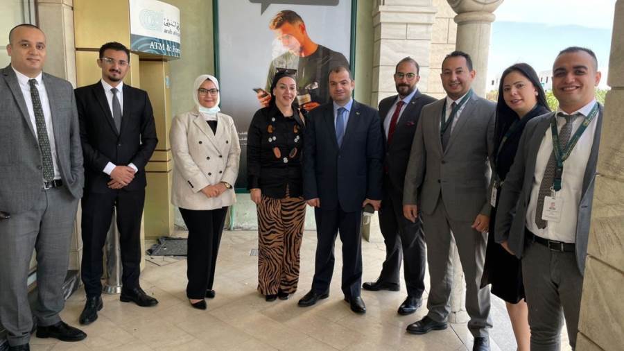 زيارة فروع البنك العربي الافريقي