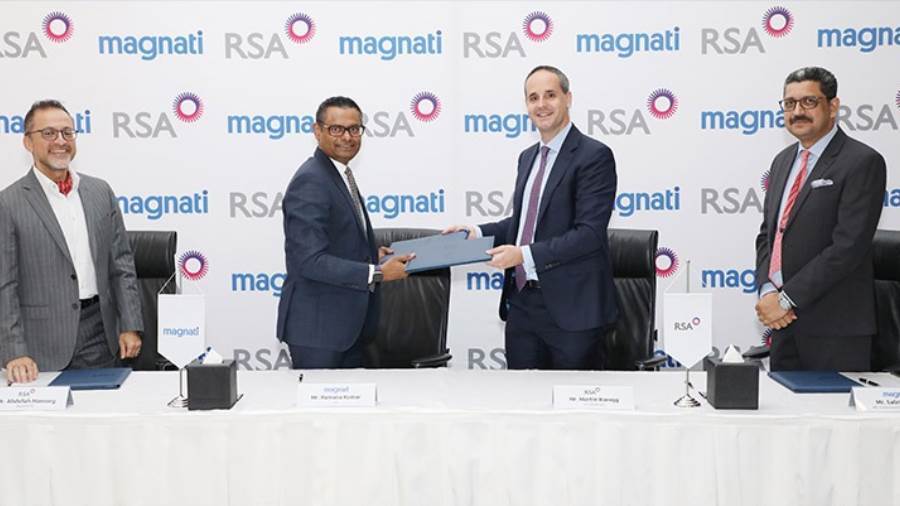 شراكة بين RSA وMagnati