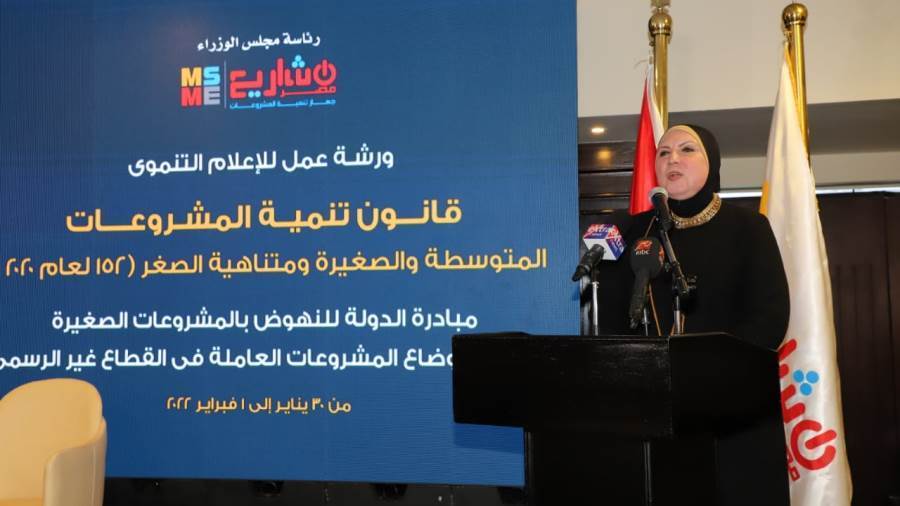 نيفين جامع وزيرة التجارة والصناعة