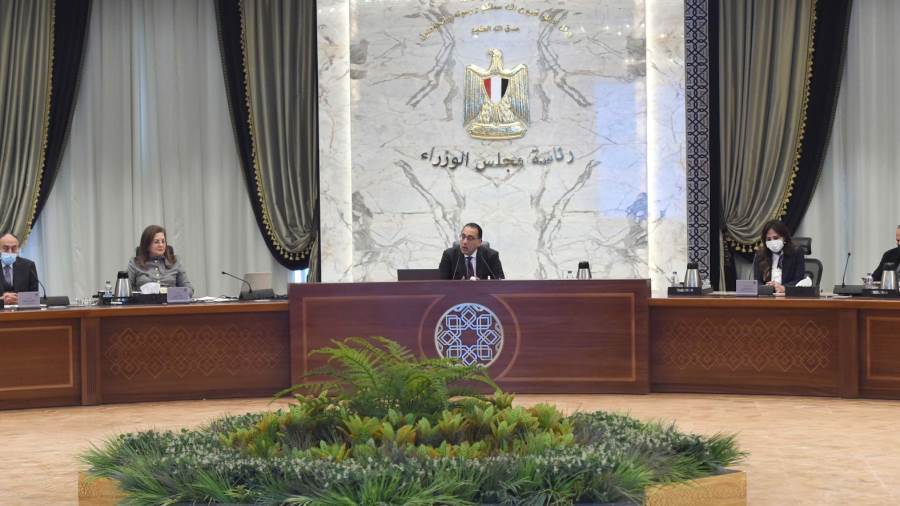 رئيس الوزراء الدكتور مصطفى مدبولي باجتماع اليوم