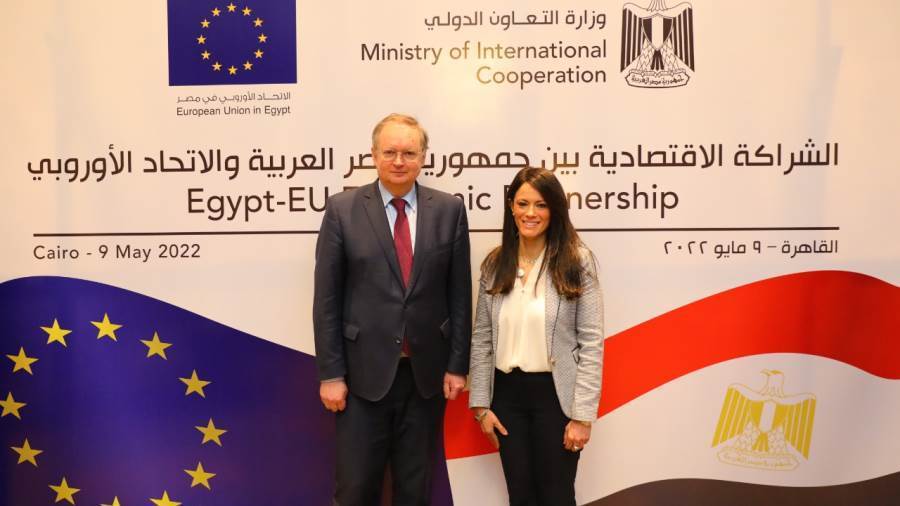 احتفالية توقيع عدد من منح التمويل التنموي في إطار الشراكة الاقتصادية الأوروبية المصرية