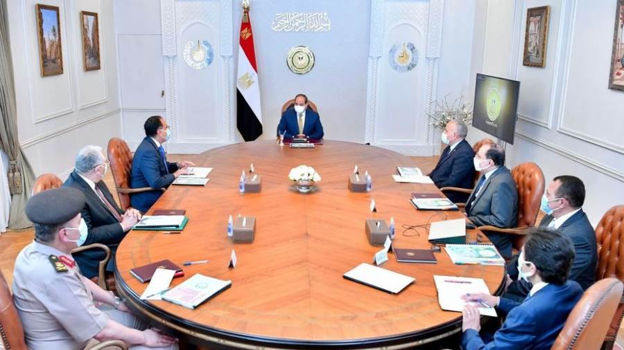 الرئيس يتابع مشروعات شركة «تنمية الريف المصري» الخاصة باستصلاح الأراضي