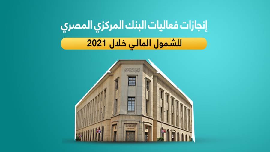 إنجازات فعاليات البنك المركزي المصري للشمول المالي خلال 2021