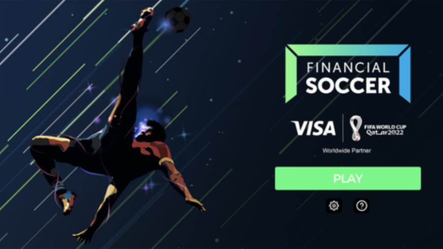 Visa Financial Soccer game