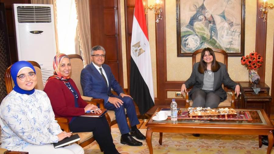 سها جندي وزيرة الدولة للهجرة وشئون المصريين بالخارج