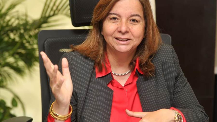 مى عبد الحميد رئيس صندوق الإسكان الاجتماعي ودعم التمويل العقاري