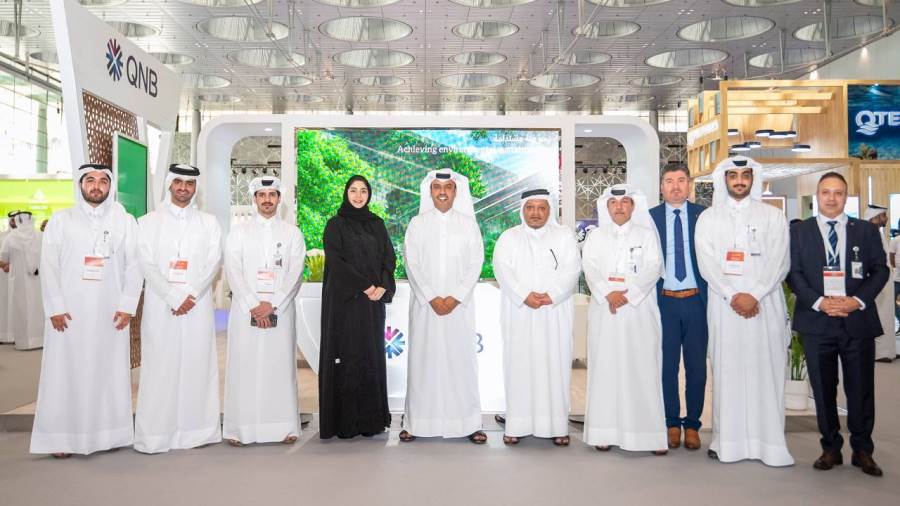 جانب من مشاركة مجموعة QNBبجناح في معرض نقل مستدام وإرث للأجيال