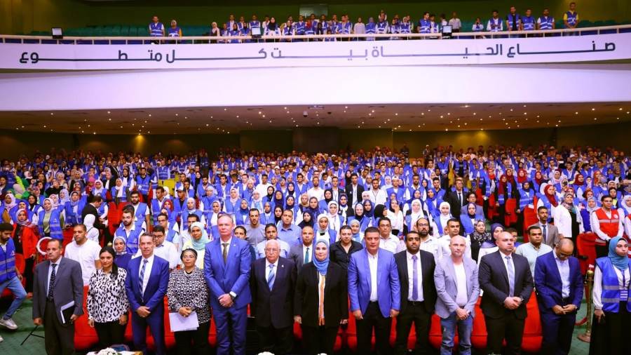 جانب من مشاركة وزيرة التضامن الاجتماعي