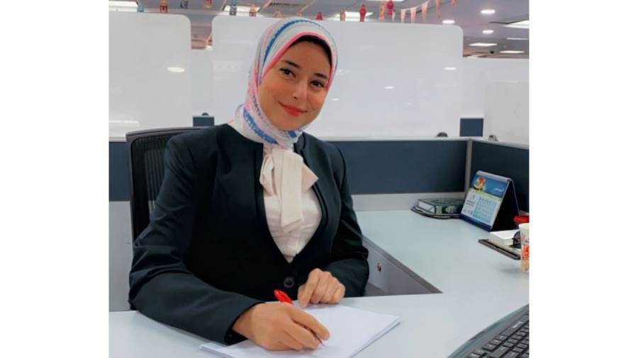 عفت عيسي مديرة إدارة خطابات الضمان المركزية بالمصرف المتحد
