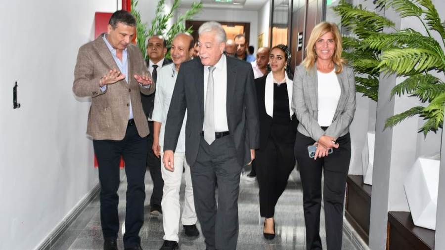 محافظ جنوب سيناء ورئيس البنك الزراعي