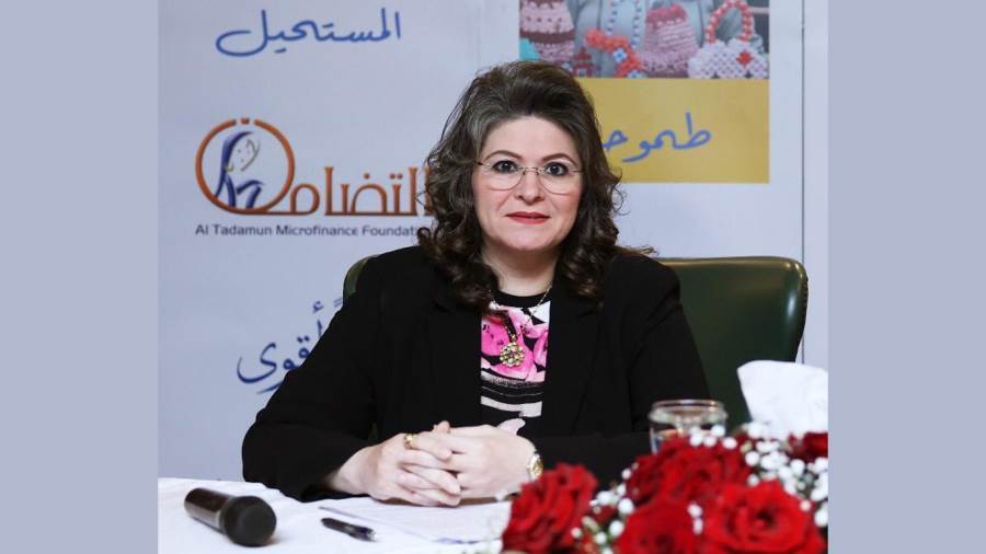 ريهام فاروق- الرئيس التنفيذي لمؤسسة التضامن للتمويل الاصغر