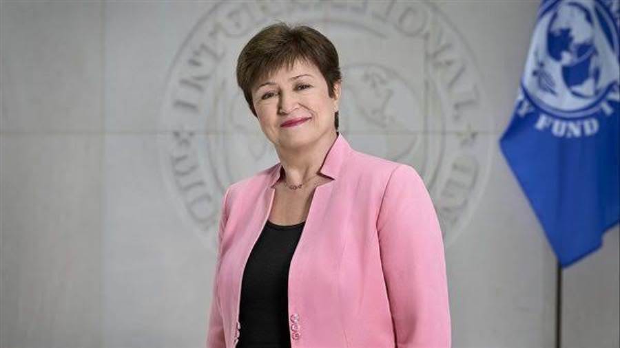 مديرة صندوق النقد الدولي كريستالينا جورجيفا