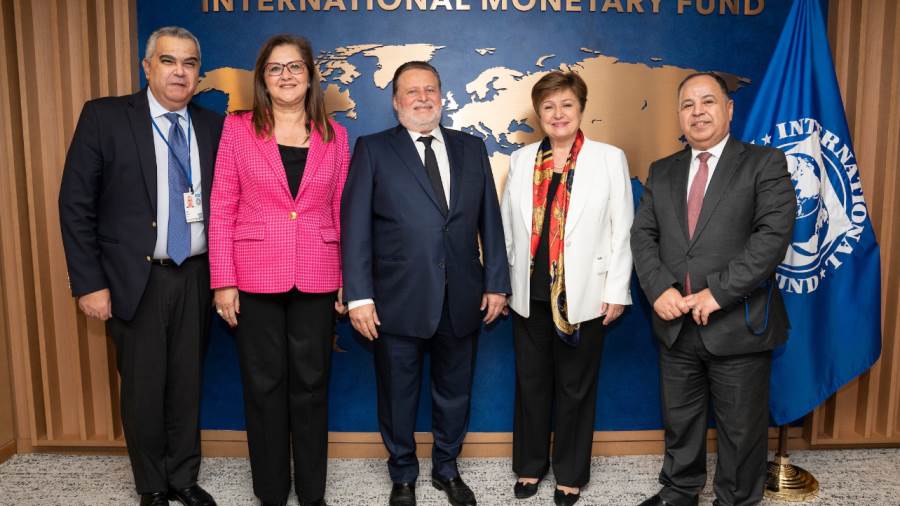 محافظ البنك المركزي و مديرة صندوق النقد الدولي