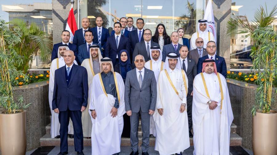 رئيس مجلس أمناء وحدة مكافحة غسل الأموال وتمويل الإرهاب المصرية يستقبل النائب العام القطري