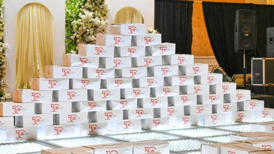 بنك saib يوزع كراتين رمضان بالتعاون مع جمعية الأورمان بنك saib يوزع كراتين رمضان بالتعاون مع جمعية الأورمان