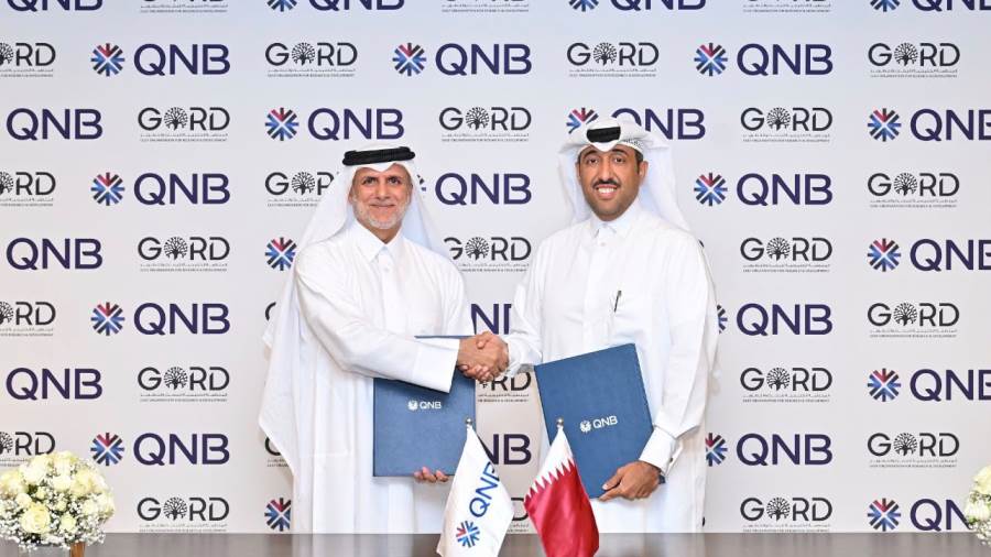 مجموعة QNB توَّقِِع مذكرة تفاهم مع المنظمة الخليجية للبحث والتطوير (جورد)