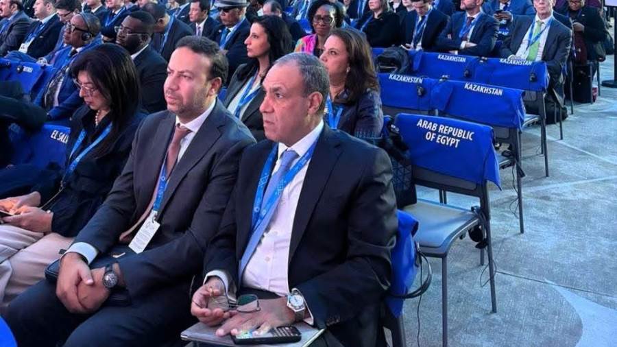 وزير الخارجية ورامي أبوالنجا يشاركان في الجلسة العامة للمحافظين باجتماعات صندوق النقد والبنك الدولي