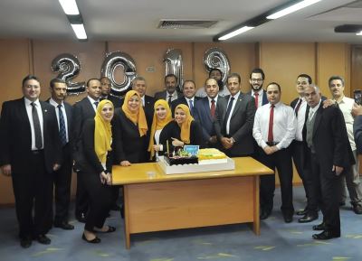 صور| احتفال المصرف المتحد بطنطا بانتهاء السنه الماليه ٢٠١٨ 