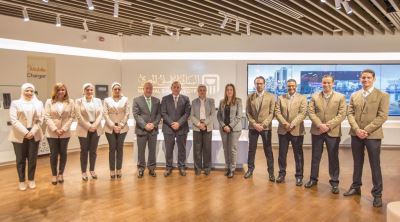 البنك الأهلي المصري يفتتح ثالث فروعه للخدمة الإلكترونية