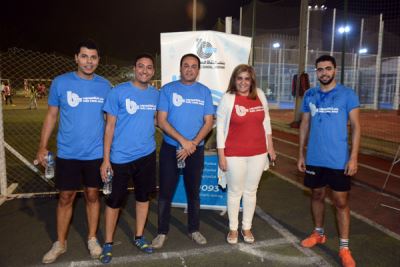 صور| «قناة السويس» ينظم مباراة ودية بين العاملين استعدادا للدورة الرمضانية