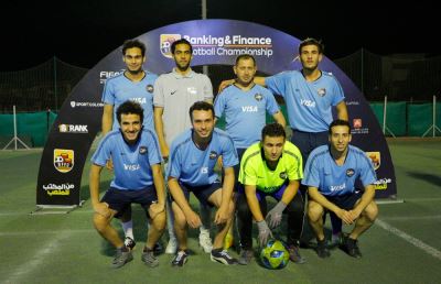 فوز "بنكي" على "النعيم القابضة" بـ هدفين مقابل هدف في بطولة "كرة القدم للشركات المالية والبنوك"