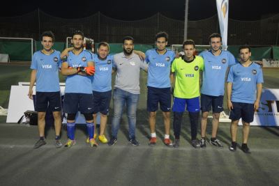 فوز "بنكي" على "BM" بـ 6 أهداف مقابل هدف في بطولة "كرة القدم للشركات المالية والبنوك"