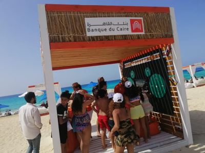 صور| بنك القاهرة يتألق في الساحل الشمالي