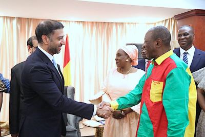 رئيس غينيا يشيد بجهود جامعة الدول العربية للتحول للاقتصاد الرقمي