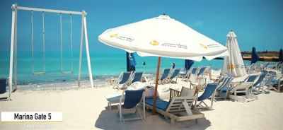 صور| بنك مصر يقيم جناحين للشباب في الساحل الشمالي