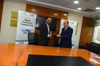 "ترانس فاست" توقع إتفاقية شراكة مع البنك التجاري الدولي - مصر 