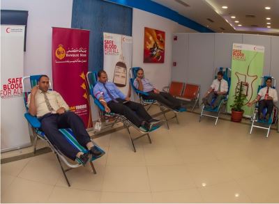 تحت شعار مبادرة العطاء" بنك مصر ينظم حملة للعاملين للتبرع بالدم"