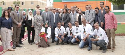  صور| البنك الأهلي المصري يستكمل دوره في دعم العملية التعليمية بمحافظات مصر