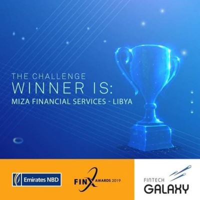 بنك الإمارات دبي الوطني يهنئ الشركة الفائزة في مسابقة Digital Banking & Facility Granting 