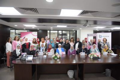 صور|"قناة السويس" ينظم محاضرة لموظفي البنك للتوعية بصحة المرأة