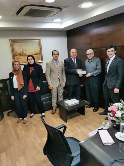 صورl تنمية الصادرات يساهم في شراء مواد كيميائية وأجهزة حديثة بمركز أمراض الكلي بجامعة المنصورة